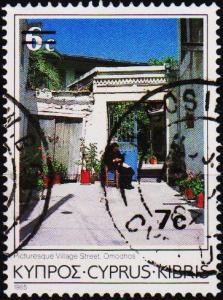 Cyprus. 1986  7c on 6c S.G.684 Fine Used