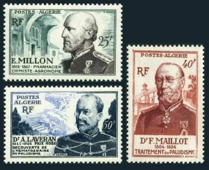 Algeria 250-252,MNH.Michel 315-317. Military Health Service, 1954. Doctors.