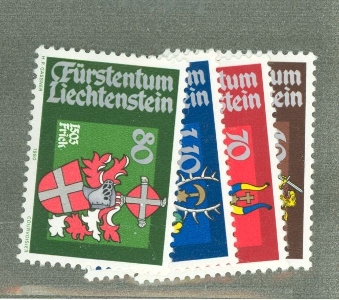 Liechtenstein #681-84  Single (Complete Set)