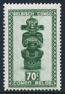 Belgian Congo, Sc #237, 70c MH