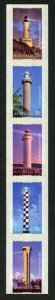 Australia SG2633a 2006 Lighthouses of the 20th Century S-A Strip of 5 U/M