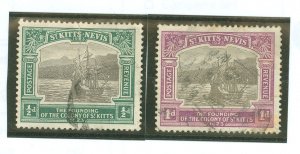 St. Kitts-Nevis #52/53 Used Single