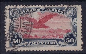 MEXICO 1922 AIRMAIL BIRD Y/TELLIER: 1a USED