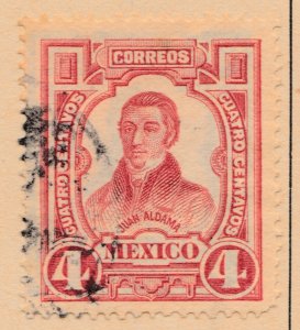 MEXICO 1910 4c Used Stamp A29P45F38819-