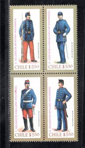 CHILE SC# 609a   FVF/MNH