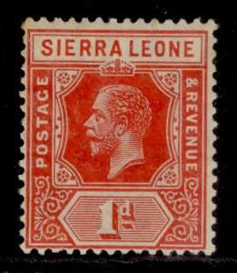 SIERRA LEONE EDVII SG113a, 1d scarlet, M MINT. Cat £10.