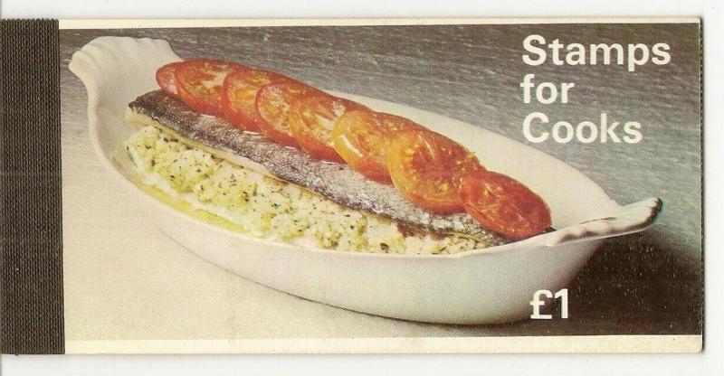 GB £1 Stamps for Cooks - Prestige Booklet