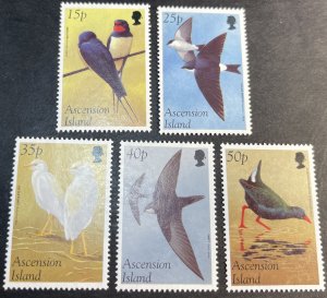 ASCENSION ISLAND # 702-706-MINT NEVER/HINGED--COMPLETE SET---1998