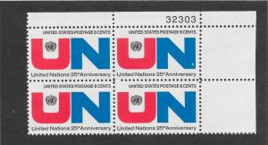 1419 MNH Plate Block