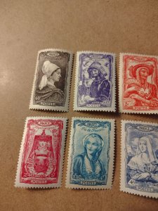 (4495) France Semi postal #B167-B172