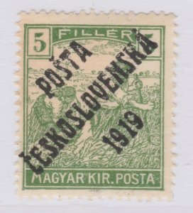 Czechoslovakia 1919 Optd 6f MH* Stamp A30P8F41162-