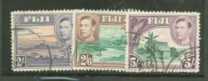 Fiji #129-131 Used Single