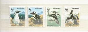 NAMIBIA  WWF SCOTT 821-4 MNH 