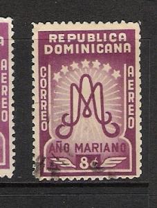 DOMINICAN REP. DOMINICANA C87 VFU MARIAN YEAR 134D B