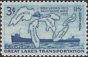 # 1069 MINT NEVER HINGED SOO LOCKS