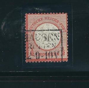 Germany 3 Mi 3 Used F/VF 1872 SCV $45.00