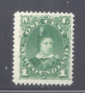 NEWFOUNDLAND CANADA # 44 DEEP GREEN 1897 MINT NH BS24316