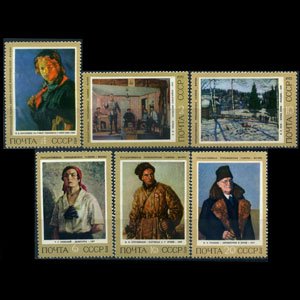 RUSSIA 1972 - Scott# 4036-41 Russian Paintings Set of 6 NH