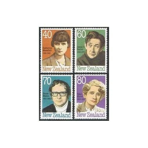 New Zealand 946-949,MNH.Michel 1066-1069. Portraits of famous persons,1989.