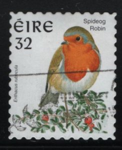 Ireland 1997 used Sc 1054 32p Robin Perf 9 x 9.5 - Birds