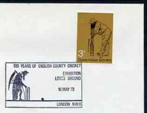 Postmark - Great Britain 1973 cover bearing illustrated c...