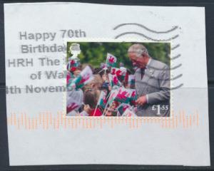 Great Britain Prince Charles 70th Birthday 2018  £1.55 value   see scan