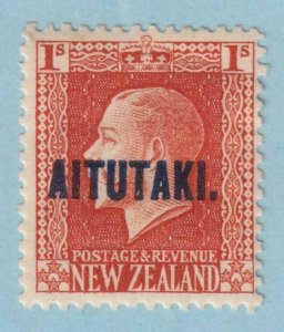 AITUTAKI 27a  PERF 14X13.5  MINT HINGED OG * NO FAULTS VERY FINE! - FHG