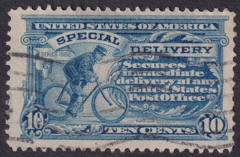 #E9 Used, VF, Light cancel (CV $12 - ID33260) - Joseph Luft
