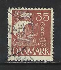 DENMARK 196 VFU SHIP A1397-3