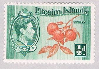 Pitcairn Islands 1 MLH Oranges 1940 (BP52026)