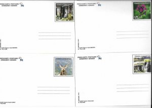 TURKEY - (POSTCARD) KURE MOUNTAINS (4 cards), MNH, 2014 