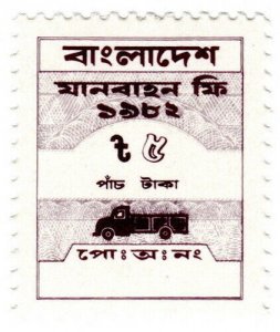 (I.B) Bangladesh Revenue : Vehicle Test Fee 5T