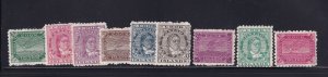 Cook Islands Scott # 30 - 38 Set F-VF OG previously hinged cv $ 220 ! see pic !