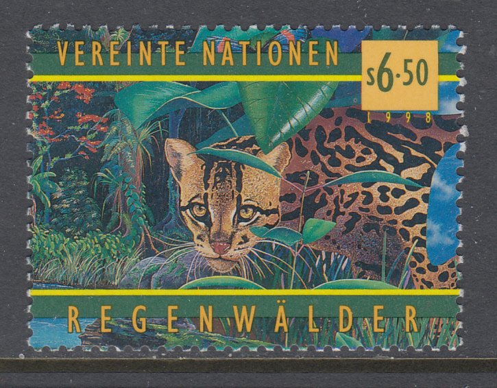 UN Vienna 240 Ocelot MNH VF