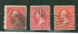 United States #265-267 Used Multiple