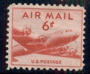 #C39 6¢ SKYMASTER DC-4 AIRMAIL LOT 400 MINT STAMPS SPICE YOUR MAILINGS!