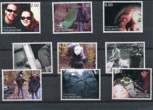 Tajikistan 2000 THE BLAIR WITCH PROJECT Horror film set Perforated Mint (NH)