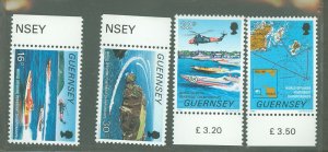 Guernsey #390-393  Single (Complete Set)