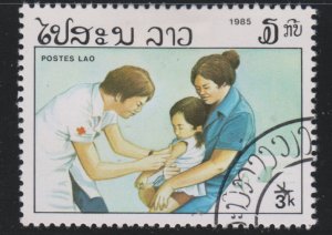 Laos 670 Immunization 1985