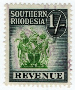 (I.B) Southern Rhodesia Revenue : Duty Stamp 1/-