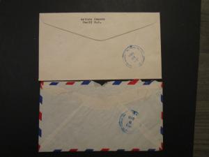 Honduras - 6 1940s / 1950s Airmail Covers - M112