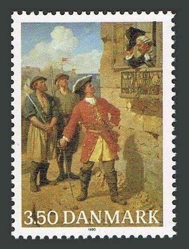 Denmark 928,MNH.Michel 990. Tordenskiold,Peter Wessel,Admiral,1990.