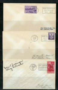 US POSTAL HISTORY OF STATE OF MISSOURI LOT OF 36 COVERS 1887-1963 AS SHOWN