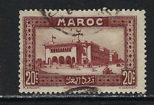 FRENCH MOROCCO 130 VFU Z3938-7