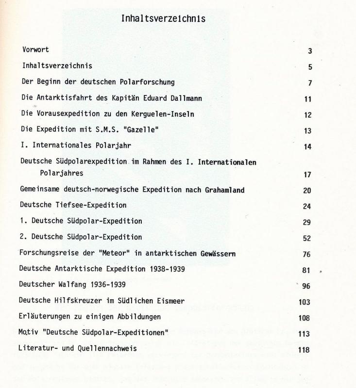 German Deutsche Sudpolar Expedition 1987 Illustrated Catalogue(120 Pages)(PB 167