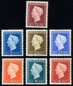 Netherlands Stamps # 286/97 MNH VF Scott Value $63.00