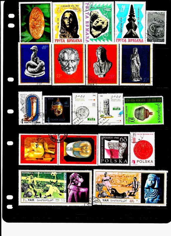 Stamps / Topical stamps / Artifacts