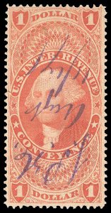 U.S. REV. FIRST ISSUE R66c  Used (ID # 95070)