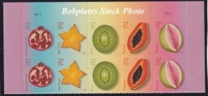 BOBPLATES #4253-7 Fruit Plate Block of 10 F-VF MNH ~See Details for #s/Pos