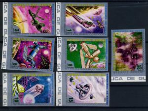 Equatorial Guinea 1973 SPACE VENUS CONQUEST set 7 values Imperforated Mint (NH)